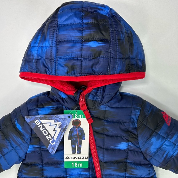 NWT Snozu Infant 1-Piece Snowsuit Size 18 Months - Picture 6 of 15